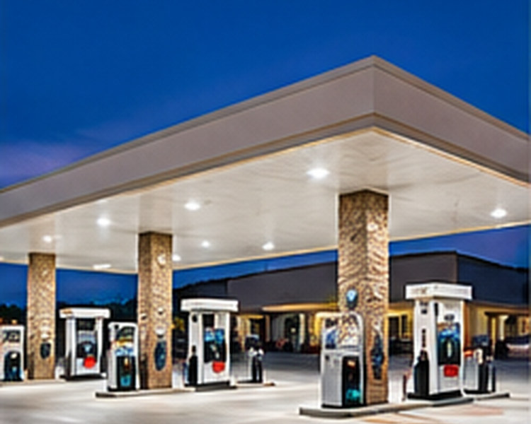 Gas Station Convenience Store commercial property image (conceptual)